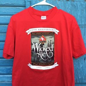 Vintage 1991 Pete’s Wicked Ale Shirt Size L.